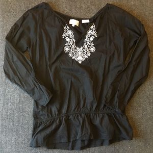 Panhandle Slim Drop-Waist Blouse